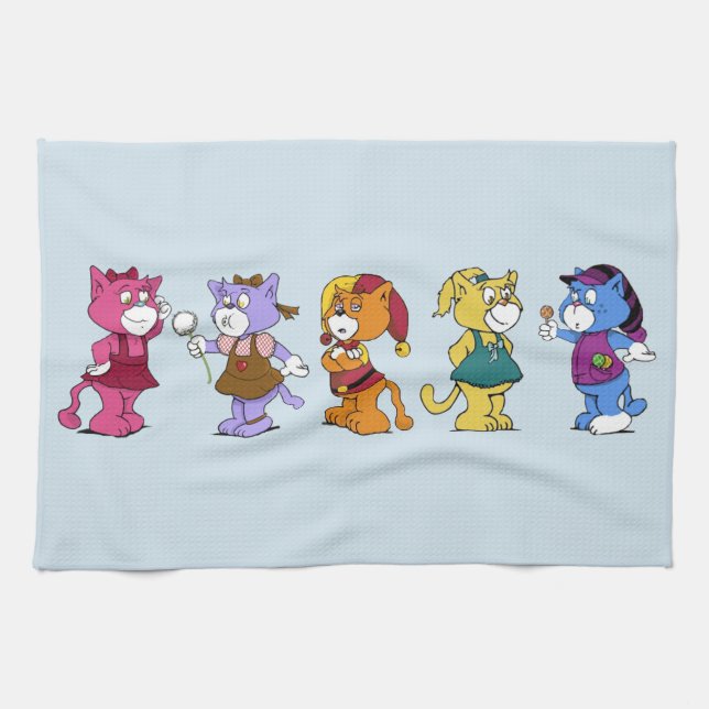 Boomi Cats Towel (Horizontal)
