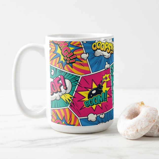 BoomPop Coffee Mug (With Donut)