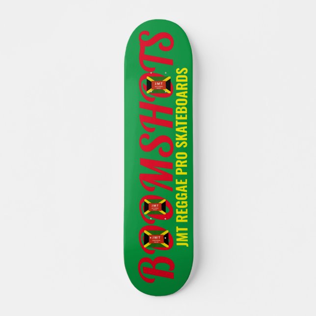 BOOMSHOTS  JMT Skateboard, 7¾" Deck (Front)