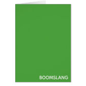 Boomslang green color name (Front)
