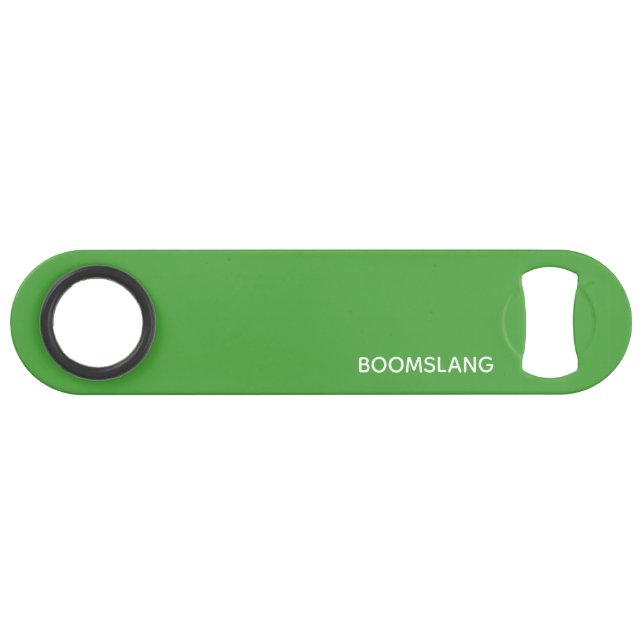 Boomslang green color name bar key (Front (Horizontal))