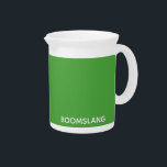 Boomslang green color name beverage pitcher<br><div class="desc">Boomslang green color name</div>