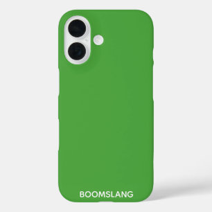 Boomslang green color name iPhone 16 case