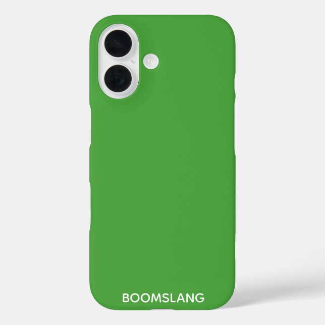 Boomslang green color name Case-Mate iPhone case (Back)