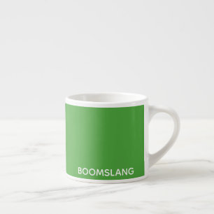 Boomslang green color name espresso cup