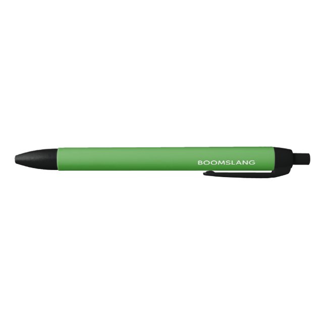 Boomslang green color name pen (Bottom)