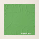 Boomslang green color name scarf<br><div class="desc">Boomslang green color name</div>