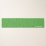 Boomslang green color name scarf<br><div class="desc">Boomslang green color name</div>