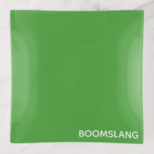 Boomslang green color name trinket tray