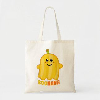 Boonana Banana Ghost Funny Scary Cute Halloween Co Tote Bag