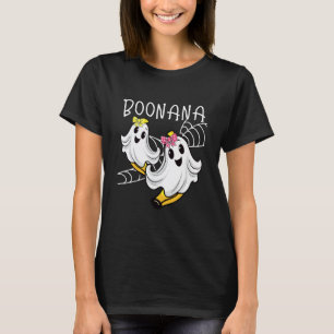 Boonana Cute Ghost Banana Halloween T-Shirt