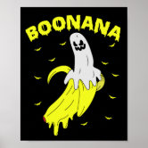 Bra-na-na Funny Banana Bra Pun Poster