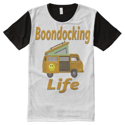 Boondocking Life Design All-Over-Print Shirt