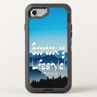 Boondocking Lifestyle Design OtterBox Defender iPhone SE/8/7 Case