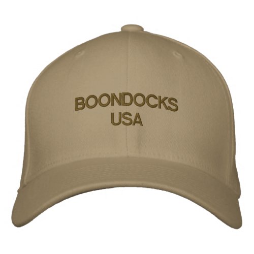 BOONDOCKS  USA EMBROIDERED BASEBALL HAT