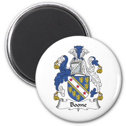 Boone Family Crest Magnet