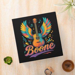 Boone Guitar 3 Ring Binder