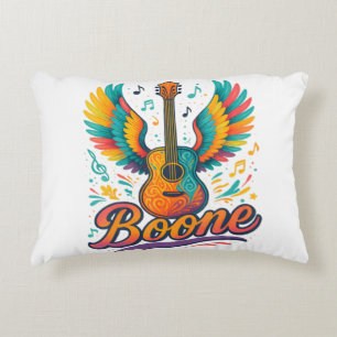 Boone Guitar Accent Pillow