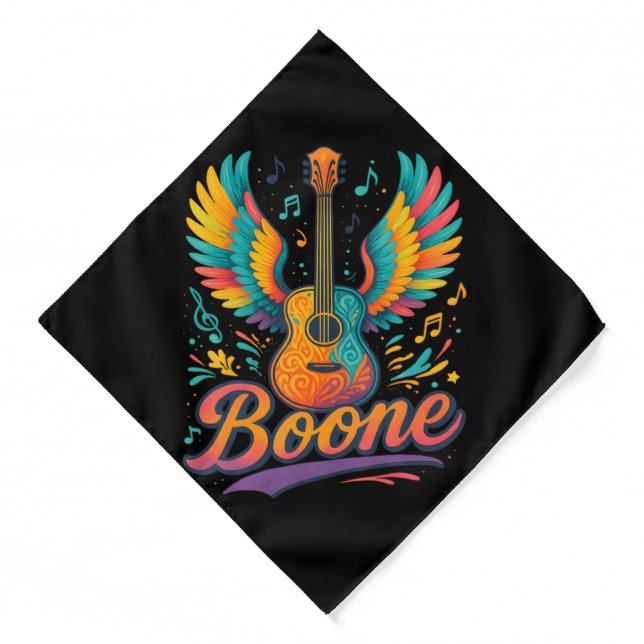 Boone Guitar Bandana (Front)