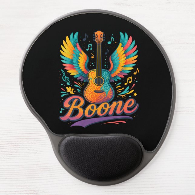 Boone Guitar Gel Mouse Pad (Front)