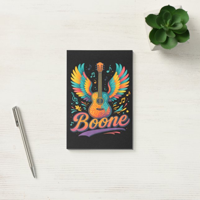 Boone Guitar Post-it Notes (Office)