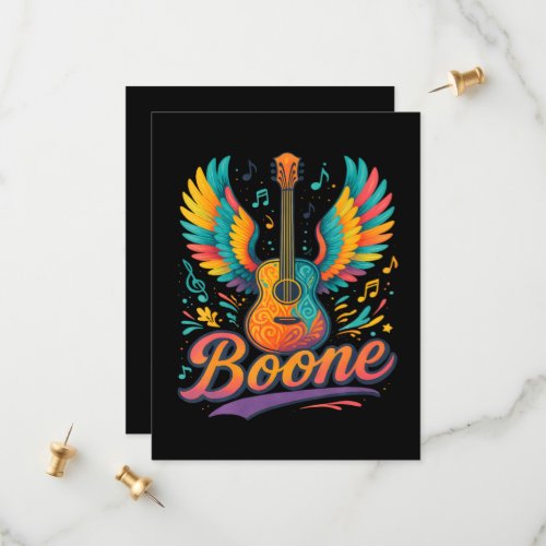 Boone Guitar Save The Date