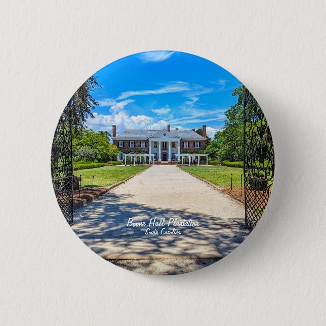 Boone Hall Plantation Button (Front)