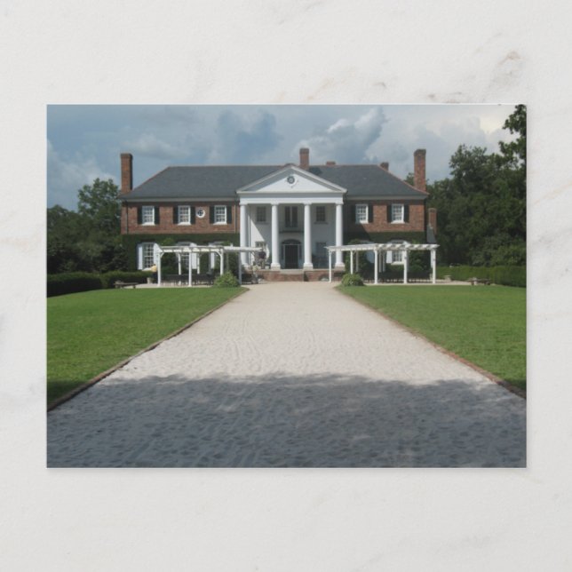 Boone Hall Plantation, Charleston SC Postcard (Front)