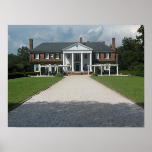 Boone Hall Plantation Charleston SC Poster