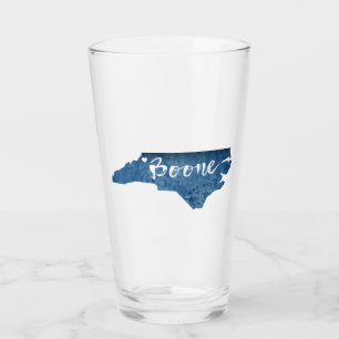 Boone North Carolina Wood Grain Glass