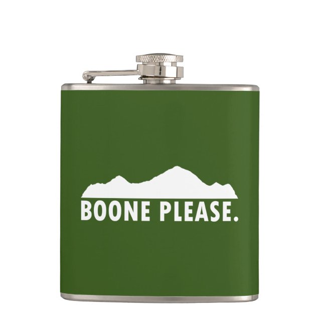 Boone Please Flask (Front)