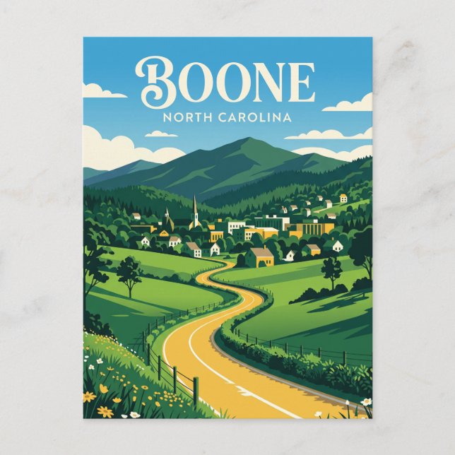 Boone USA Postcard (Front)