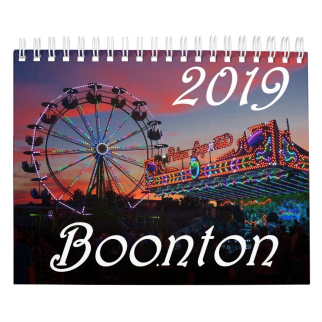 Boonton New Jersey 2019 15-Month Calendar (Cover)