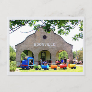 Boonville Depot by Kathy Cornett Postcard