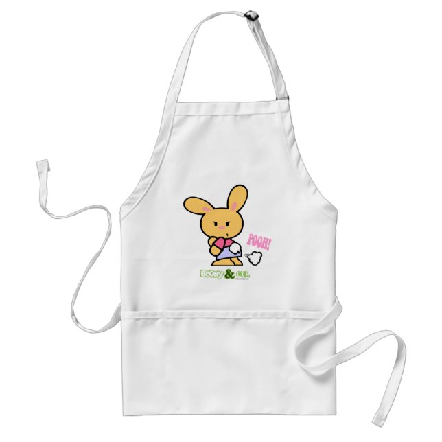 Boony & Co. Bonette Pooh White Aprons (Front)