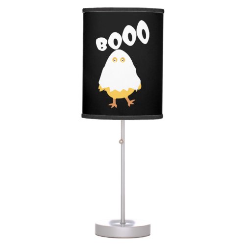 Booo Halloween Ghost Chicken funny Table Lamp
