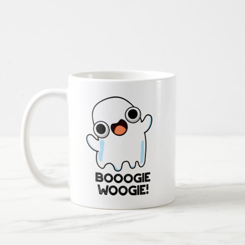 Booogie Woogie Funny Music Ghost Pun  Coffee Mug