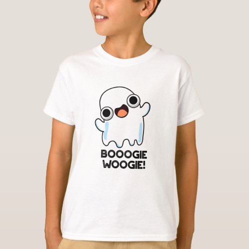 Booogie Woogie Funny Music Ghost Pun  T_Shirt