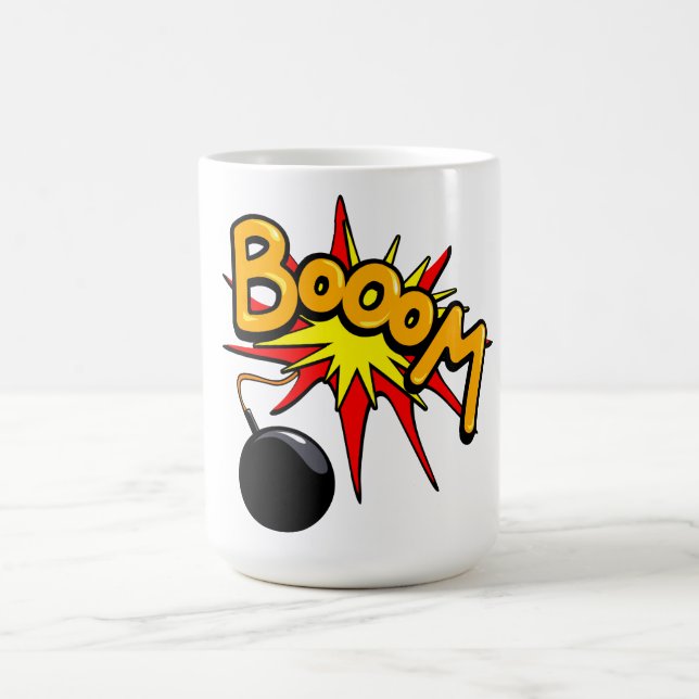 Booom! Funny mug (Center)