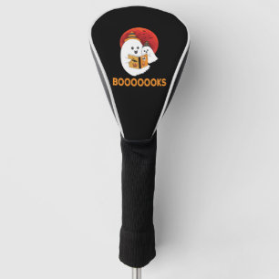 Booooooks Boo Read Books Halloween Golf Head Cover