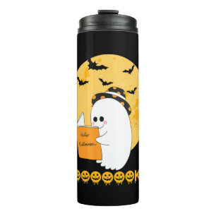 Booooooks Shirt Boo Read Books Halloween Thermal Tumbler