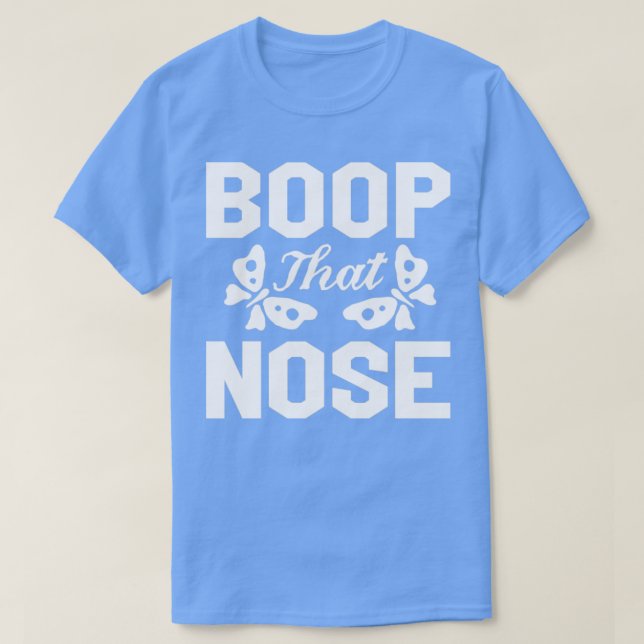 Boop that nosedog lover T-Shirt (Design Front)