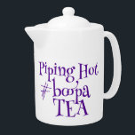 Boopa Teapot<br><div class="desc">A boopa, simply put, is a gentle tap on the nose. In doing so you say "boopa!" aloud — a fun and effective maneuver. Through this fun boopa-ing nose action, you can form a sillier and yet closer connection with your friends. It can also be a sweet way to greet...</div>