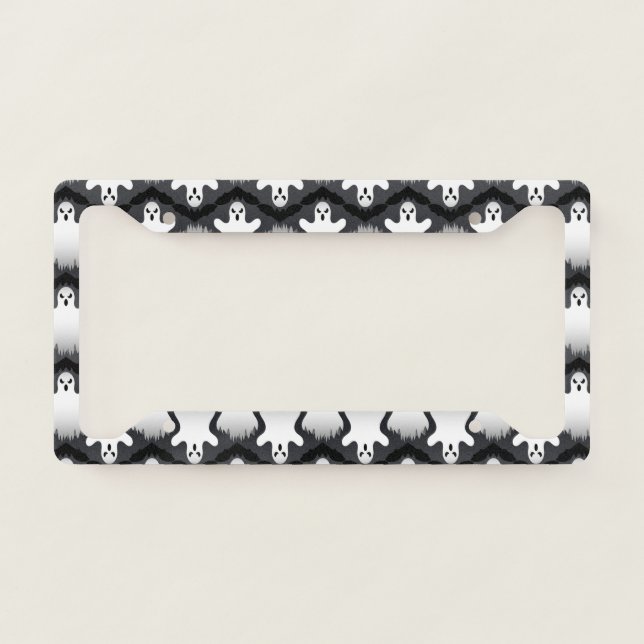 Boos And Bats License Plate Frame (Front)