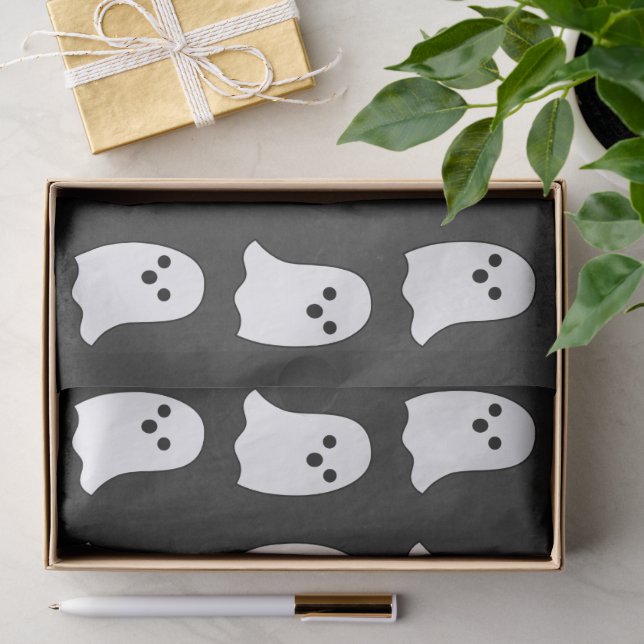 Boos And Booze Boo On Halloween Party Tissue Paper (Gift)