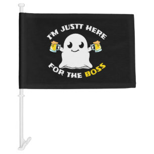 Boos Beer Halloween Halloween Car Flag
