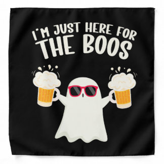 Boos Beer Tipsy Ghost Adults Bandana