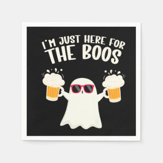 Boos Beer Tipsy Ghost Adults Napkins