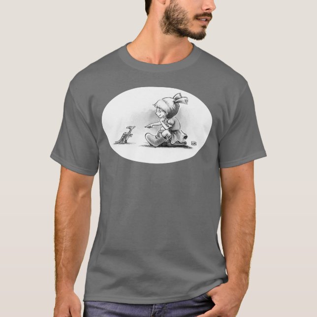 Boo's Dinosaur Tee (Front)