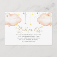 Boos for Baby Insert, Twinkle Twinkle Little Star Enclosure Card